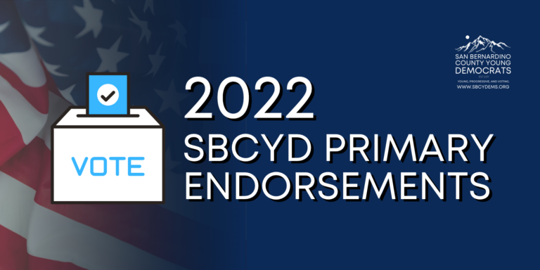 2022 SBCYD Primary Endorsements
